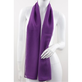 Plain Silky Scarf 10 per pack (39 colours) - $2.00 ea